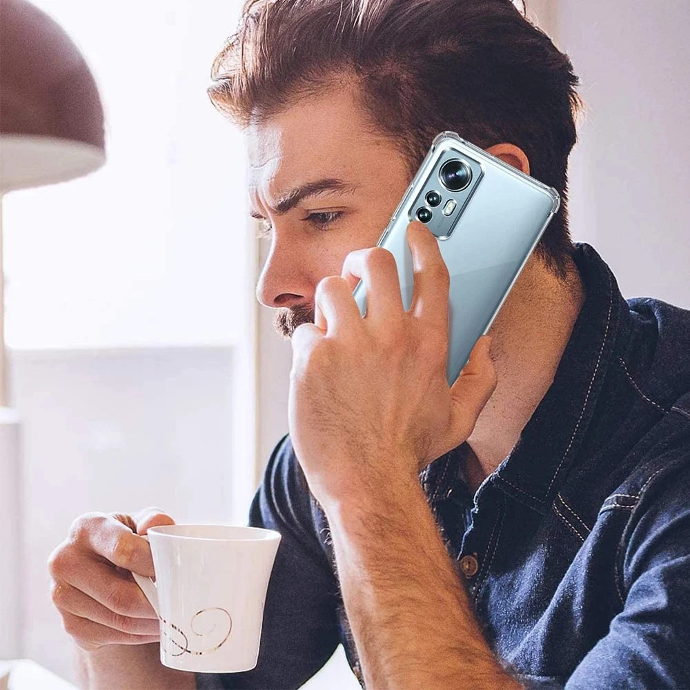 Ultradünne Airbag-Telefonhülle für Xiaomi 12 12S 12T Pro Ultra Lite NE 5G Transparenter Airbag Original-Rückseite Xiaomi12 Mi 12X – Detail 6