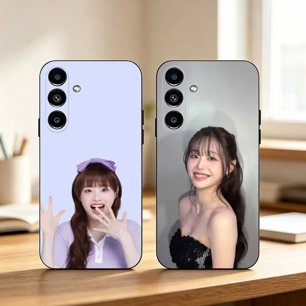 Chuu Kim Ji-woo-O  Phone Case For Samsung Galaxy A73,A72,A71,A70,A53,A52,A51,Others Soft Black Cover Gift
