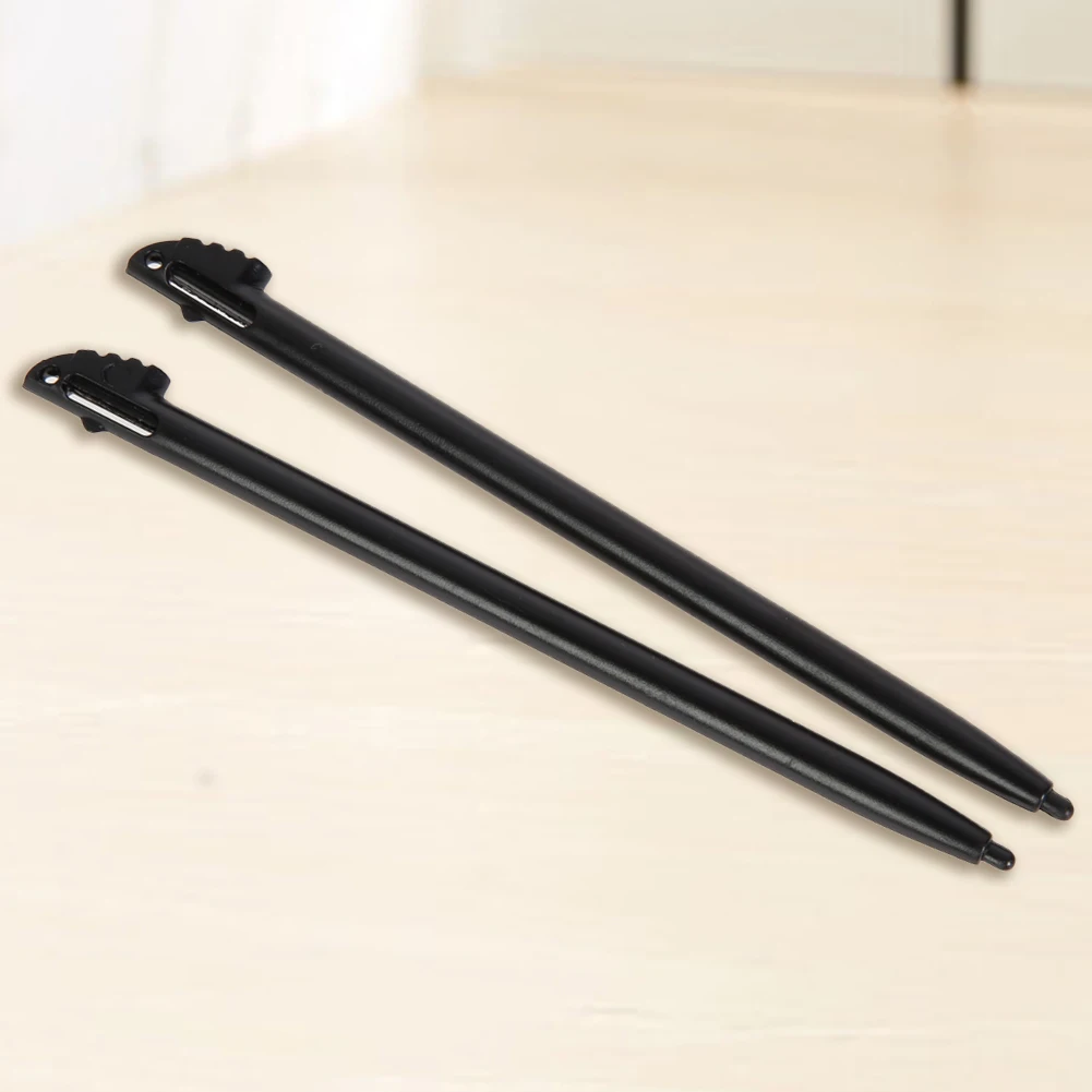 2X Black Plastic Touch Screen Pen for 3DS N3DS XL LL Gaming Accessories Gaming Touching Pencil Stylus Pen