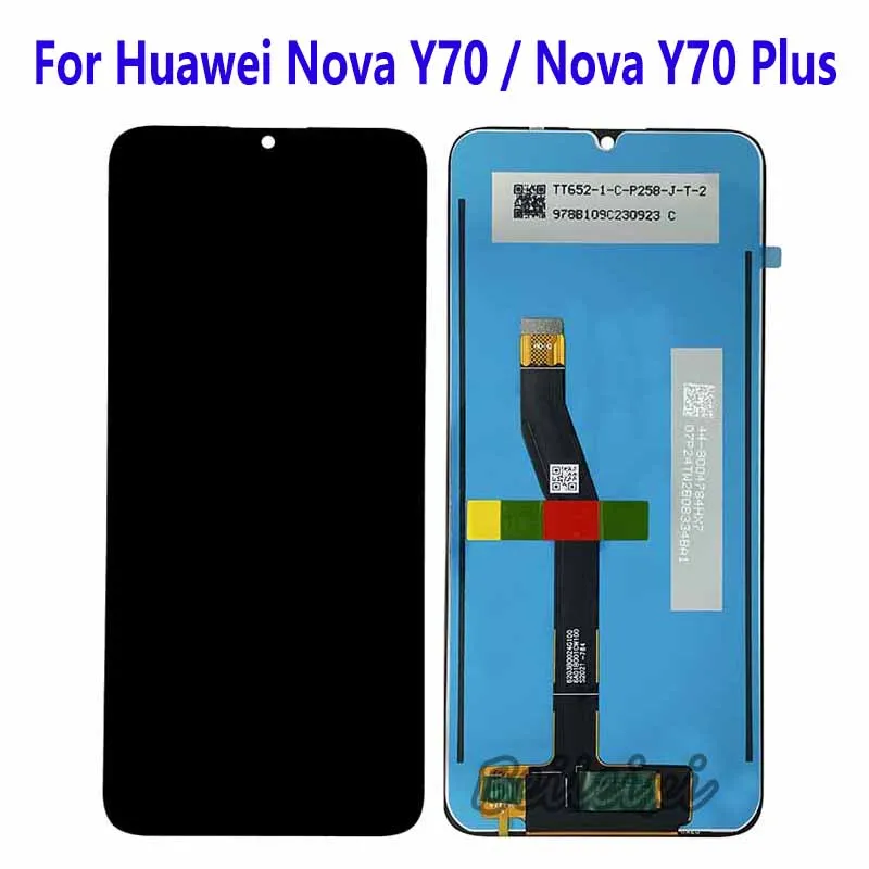 

For Huawei Nova Y70 MGA-LX3 MGA-L03 L29N LCD Display Touch Screen Digitizer Assembly For Huawei nova Y70 Plus MGA-LX9 MGA-LX9N