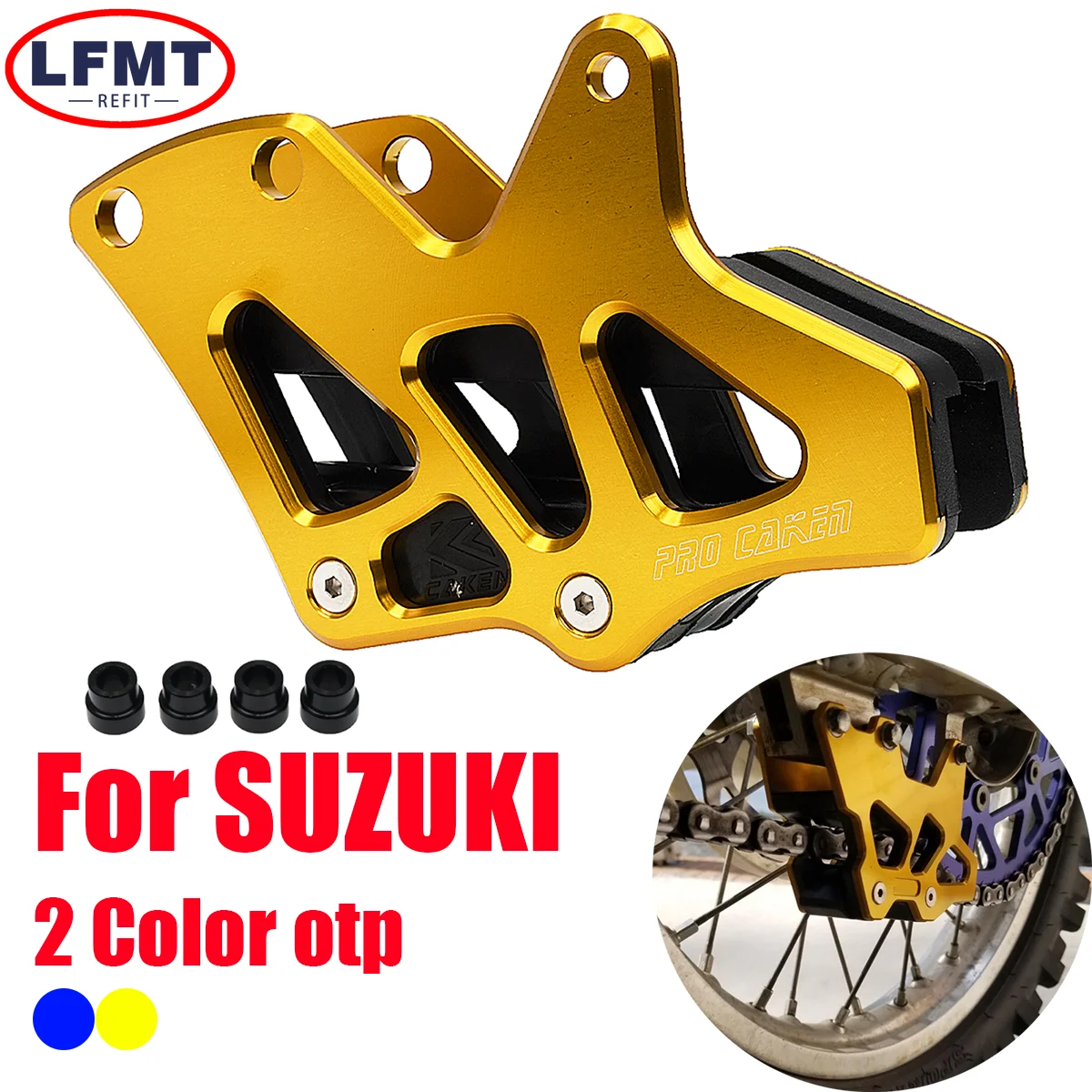 

Motorcycle Chain Guide Cover Guard Protector For Suzuki RM125 RM250 RMZ250 RMZ450 RMX450Z YAMAHA WR250F WR400F WR426F WR450F