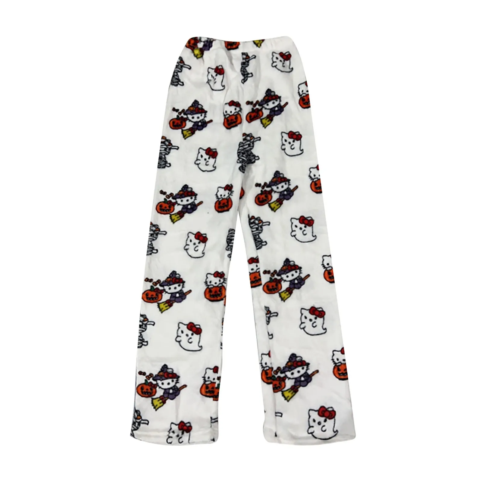 Pajama Pants For Women Flannel Pants For Women Cartoon Casual Home Pants Autumn And Winter