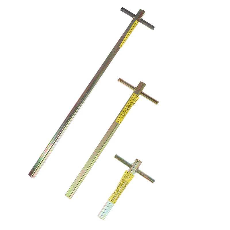 Llave triangular de ascensor de tipo extendido de 100/200/300mm/llave triangular profesional/llave triangular de tren para puerta de ascensor