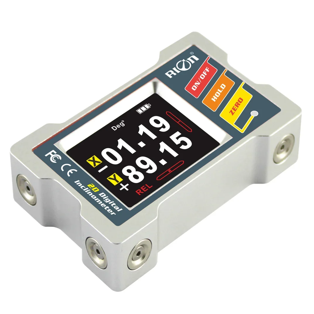 HIGH PRECISION DIGITAL CLINOMETERS MONITOR 2 AXIS CLINOMETER BEVEL BOX INCLINOMETER FACTORY SUPPLY DIGITAL INCLINOMETER PRICE