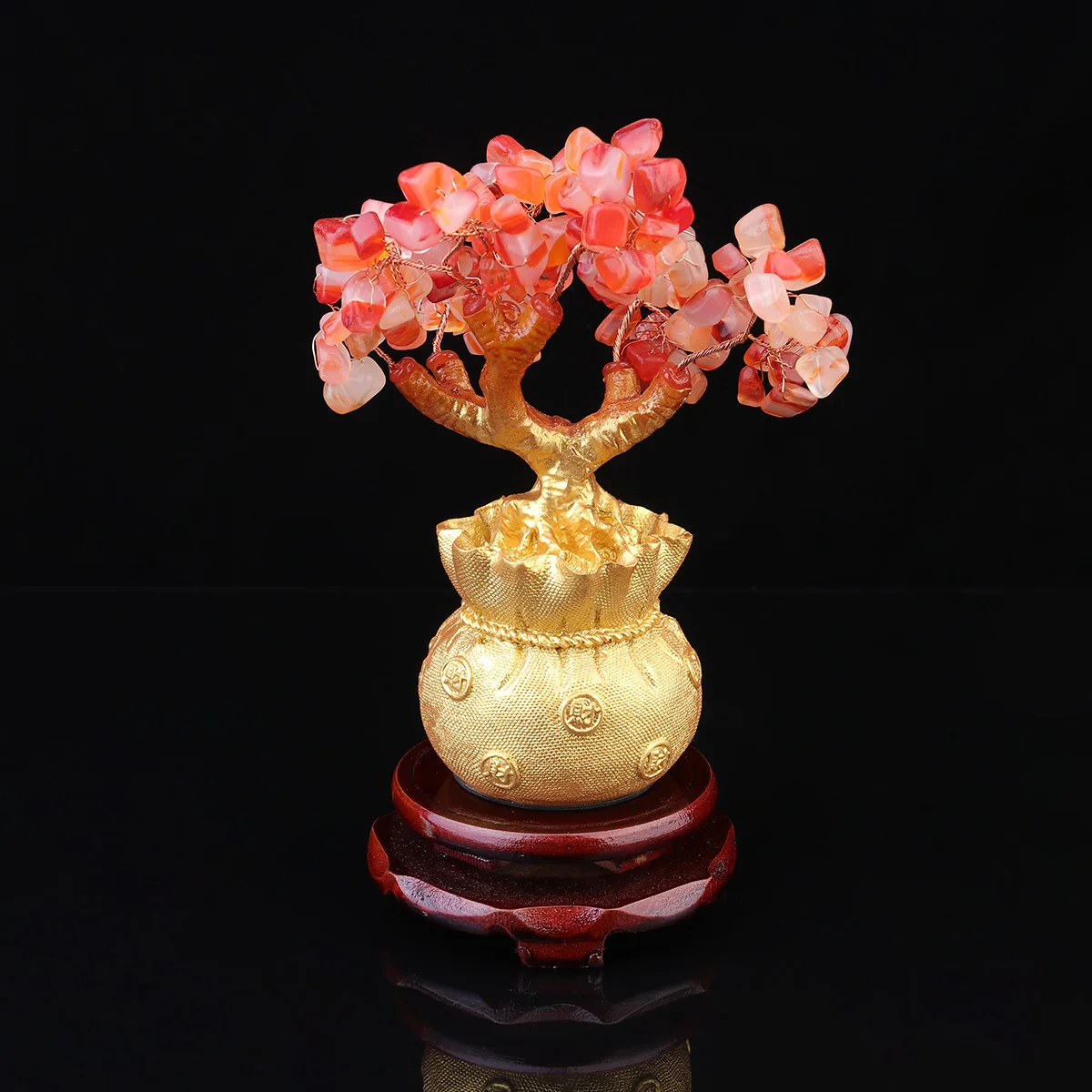 

Crystal Desktop Ornament Feng Shui Wealth Decoration Gift Home Money Tree Decoration Office Decor Tree Ornament