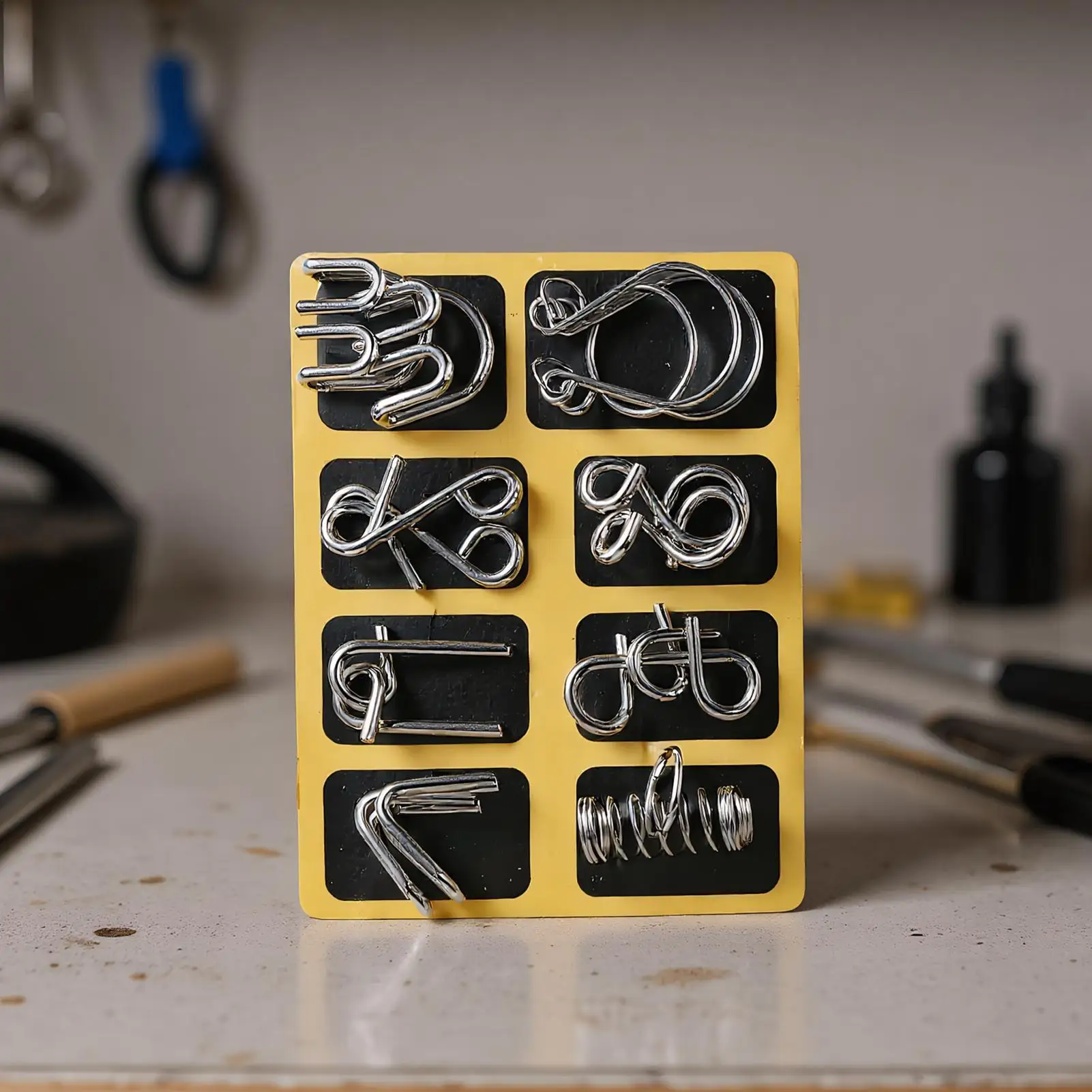 子供向けメタルパズル 鉄製リンク 解錠 インターロックゲーム 知育玩具 パーティーギフト 家族向け 女の子 男の子 ティーン ユース 女性 男性向け