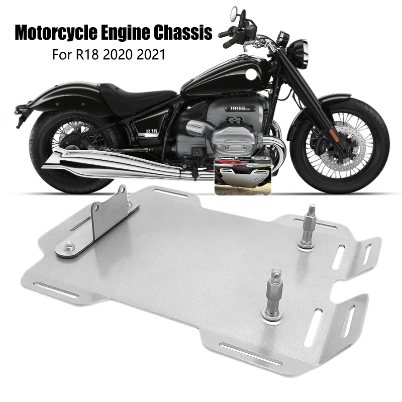 For BMW R18 R 18 2020 2021 2022 2023 Engine Eprotection Cover Chassis Under Guard Skid Plate Engine protection cover