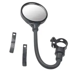 Espejo retrovisor bicicleta con mango de silicona ajustable 360°