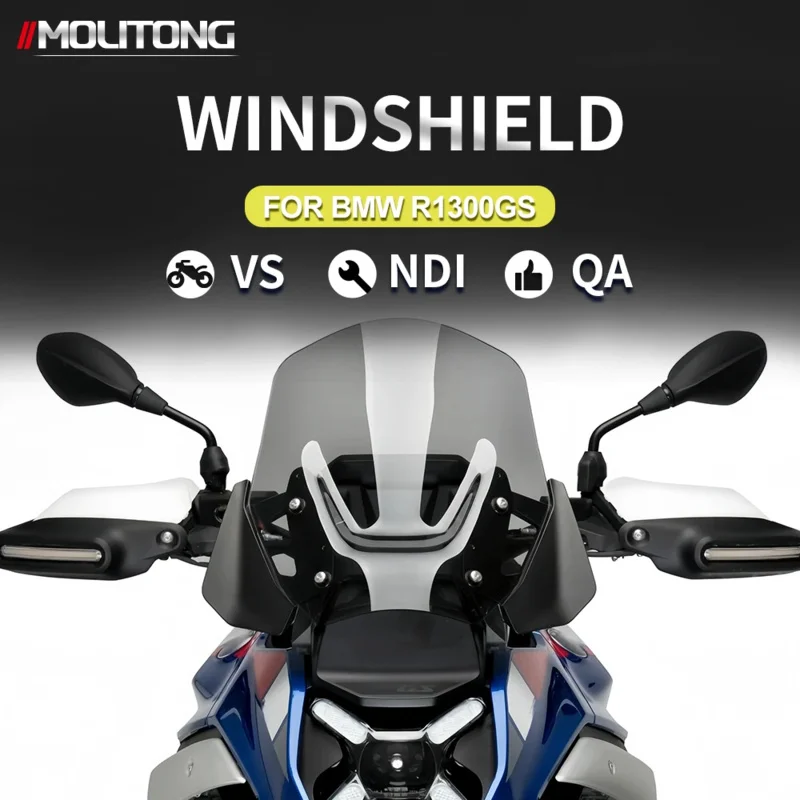 

New Motorcycle Front Wind Deflector R1300GS/R 1300 GS- Windscreen Spoiler Accessories, Improves Airflow Management