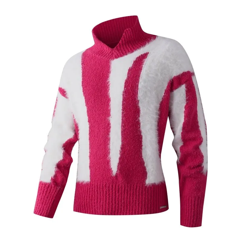 2025 Men Half Turtleneck Sweatwear Mens Solid Color Warm Slim Thick Sweaters Winter Pullover Men Streetwear Knitted Loose Tops