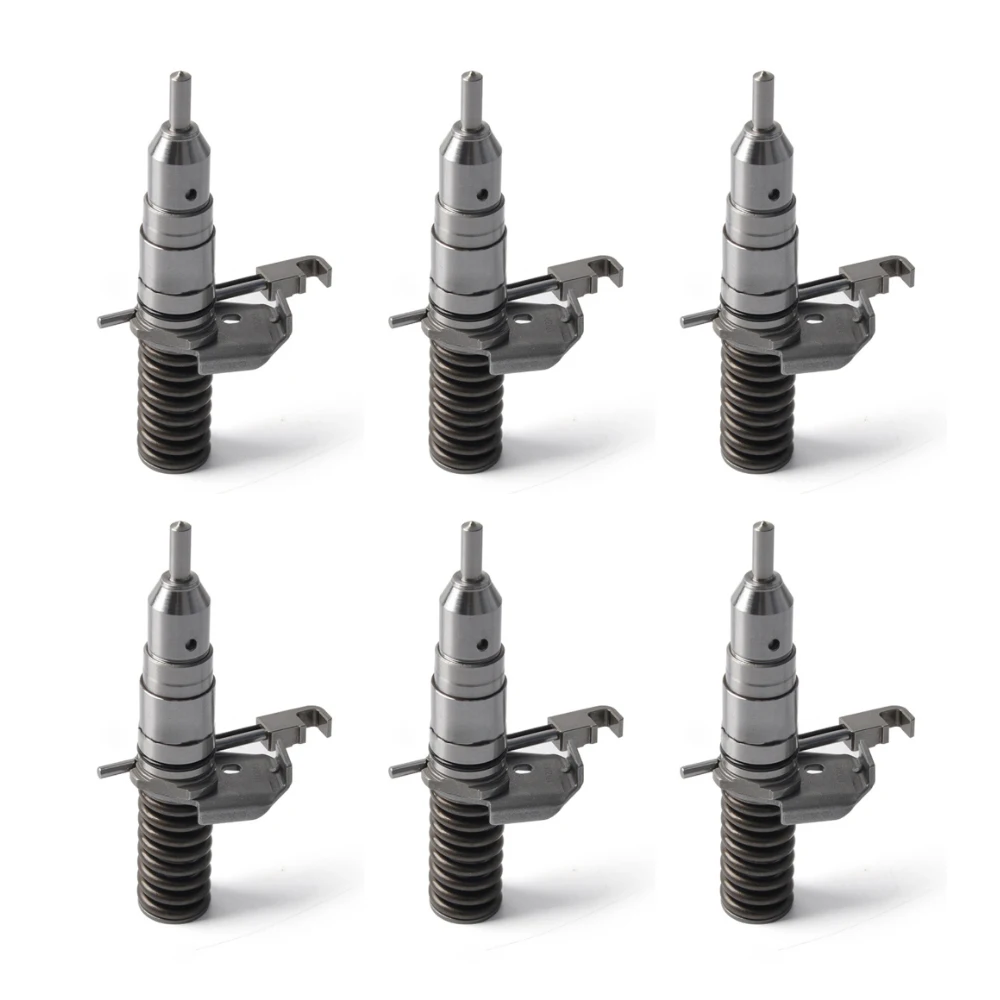 6Pcs Fuel Injectors 107-7732 127-8216 0R-8682 For Caterpillar CAT Engine 3114 3116