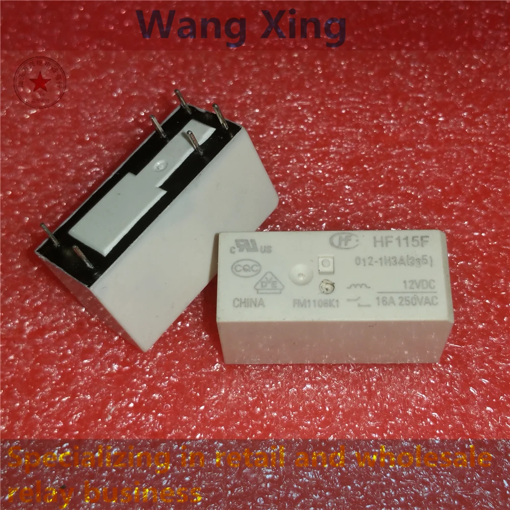

HF115F 012-1H3BF(167) 012-1H3A(335) 012-1HS3 012-1HS3B(206)(335) 012-2H4AF(101) 012-2HS4F(610) Electromagnetic Power Relay