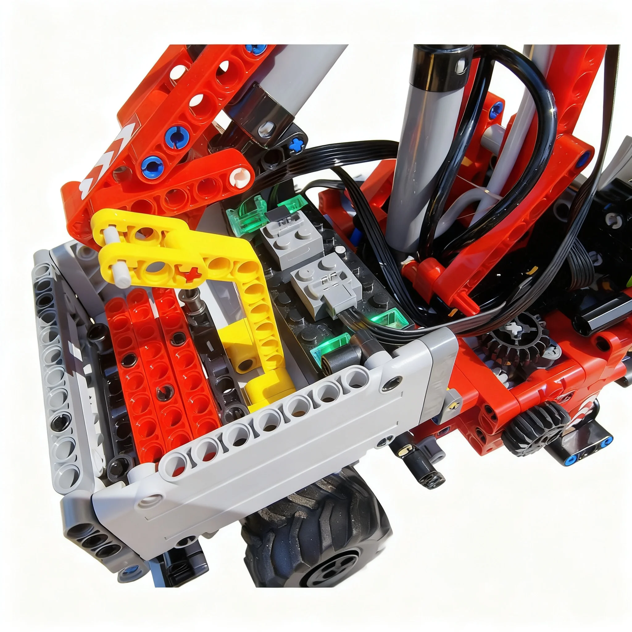 1162pcs MOC Technical Remote Control Upgrade Model Toy Building Blocks Construction Christmas Gift Art Birthday Creative Craft view 5