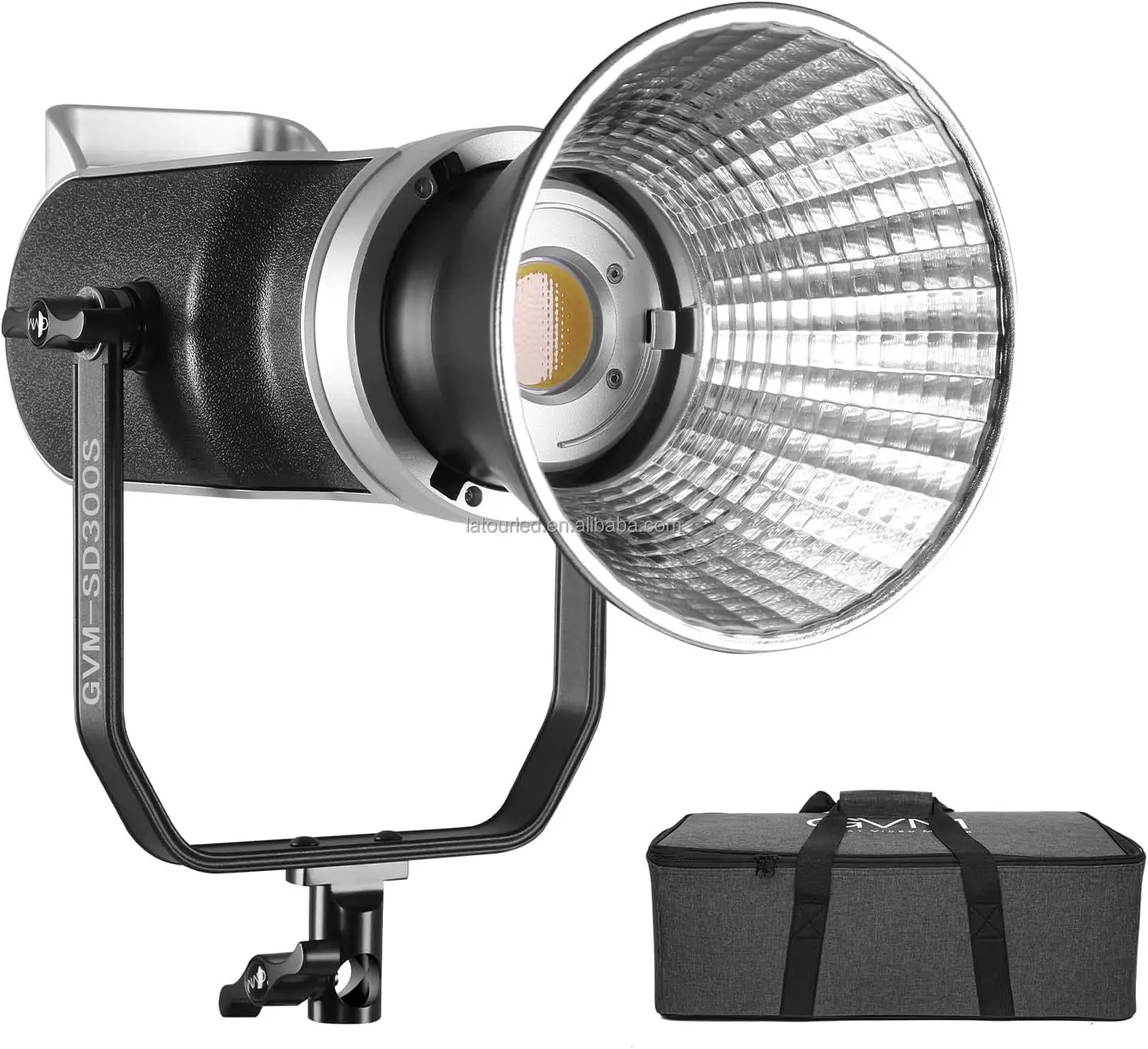 GVM Official SD300D Bi-Color LED Mono Light Continuous Lighting 91500Lux@1m CRI 97 2700K-7500K