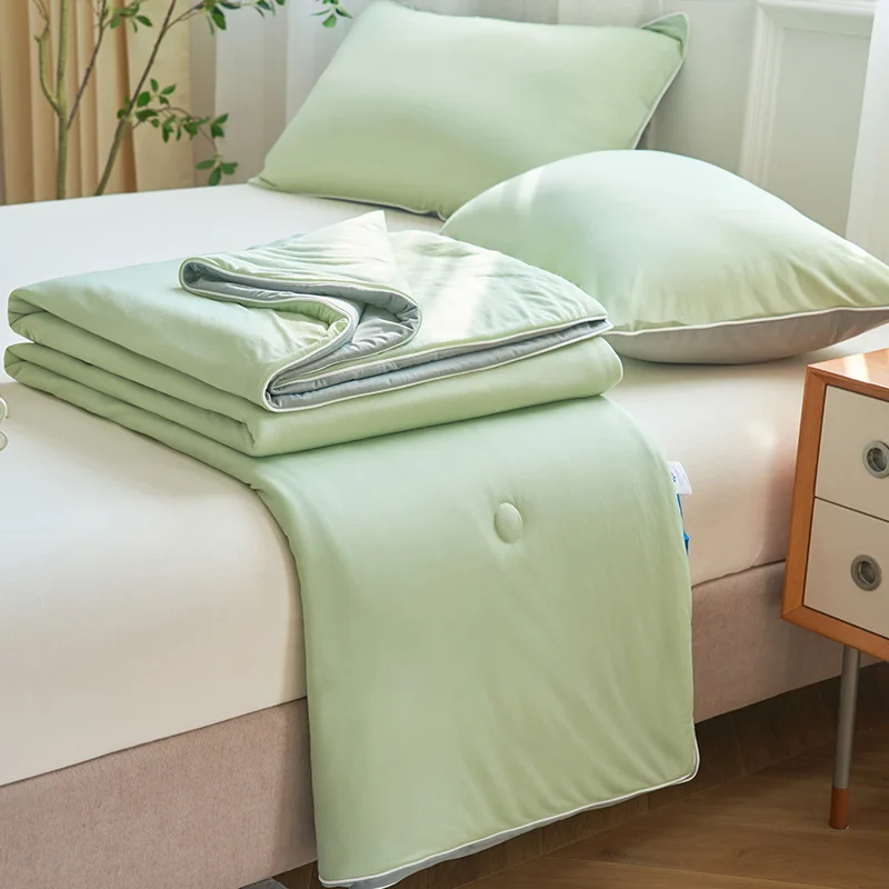 لحاف ذو ملمس رائع، آيس كريم، لحاف صيفي، بطانية ناعمة ومسامية، رائعة ورائعة