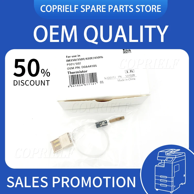 D0A44105 For CET High quality Thermistor For Ricoh IM350 IM350F IM430F IM430Fb P501 P502 CET531028 IM 350 430 P 501 502