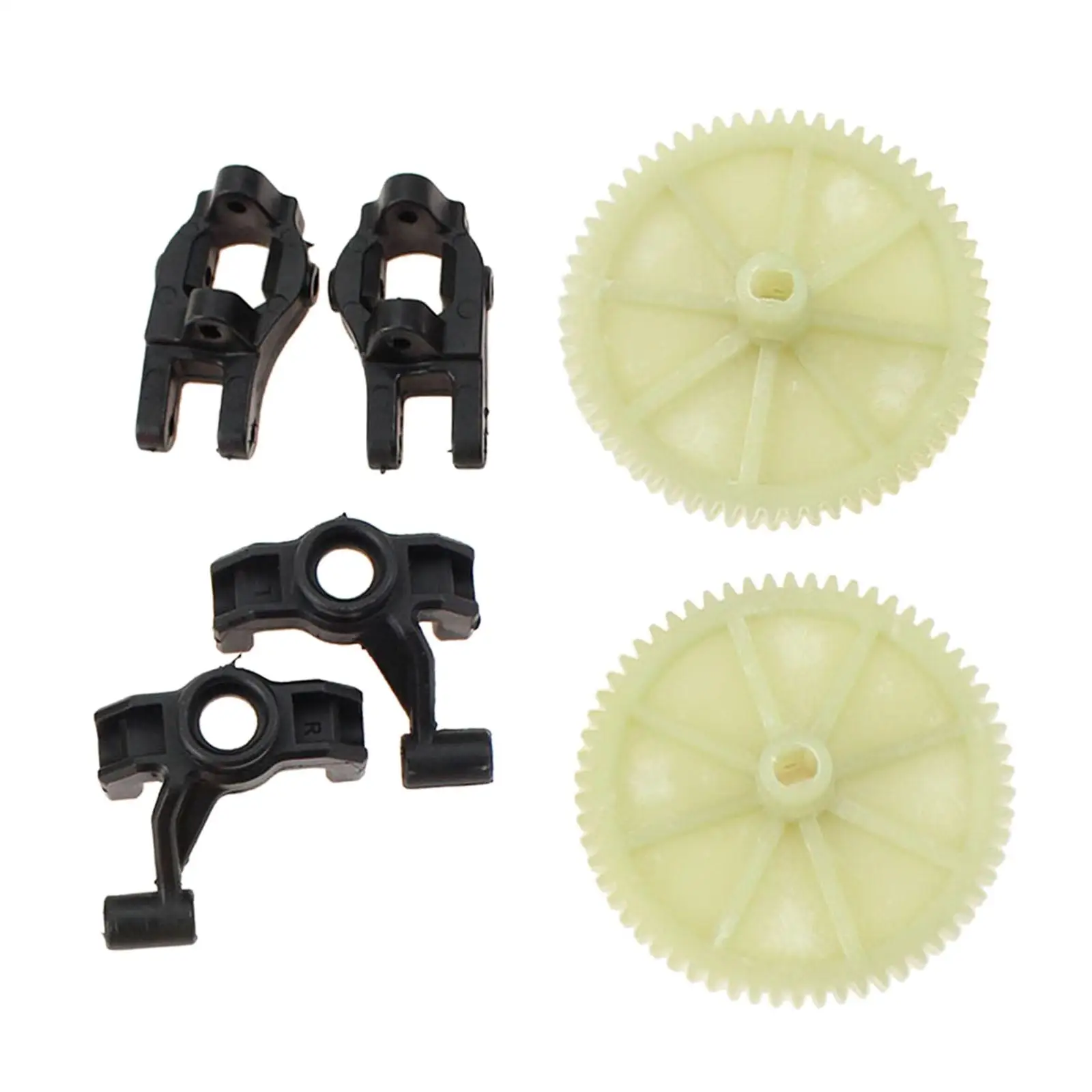 1 12 RC قطع غيار السيارات ترقية كوب التوجيه البلاستيكي C مقعد الجمعية ل Wltoys 12427 12428 سيارة كهربائية #3