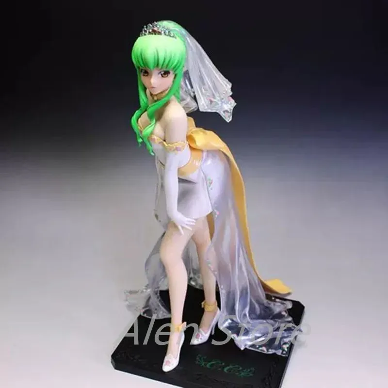 

Anime Code Geass CC Wedding Dress PVC Action Figure Collectible Model Doll Toy 25cm