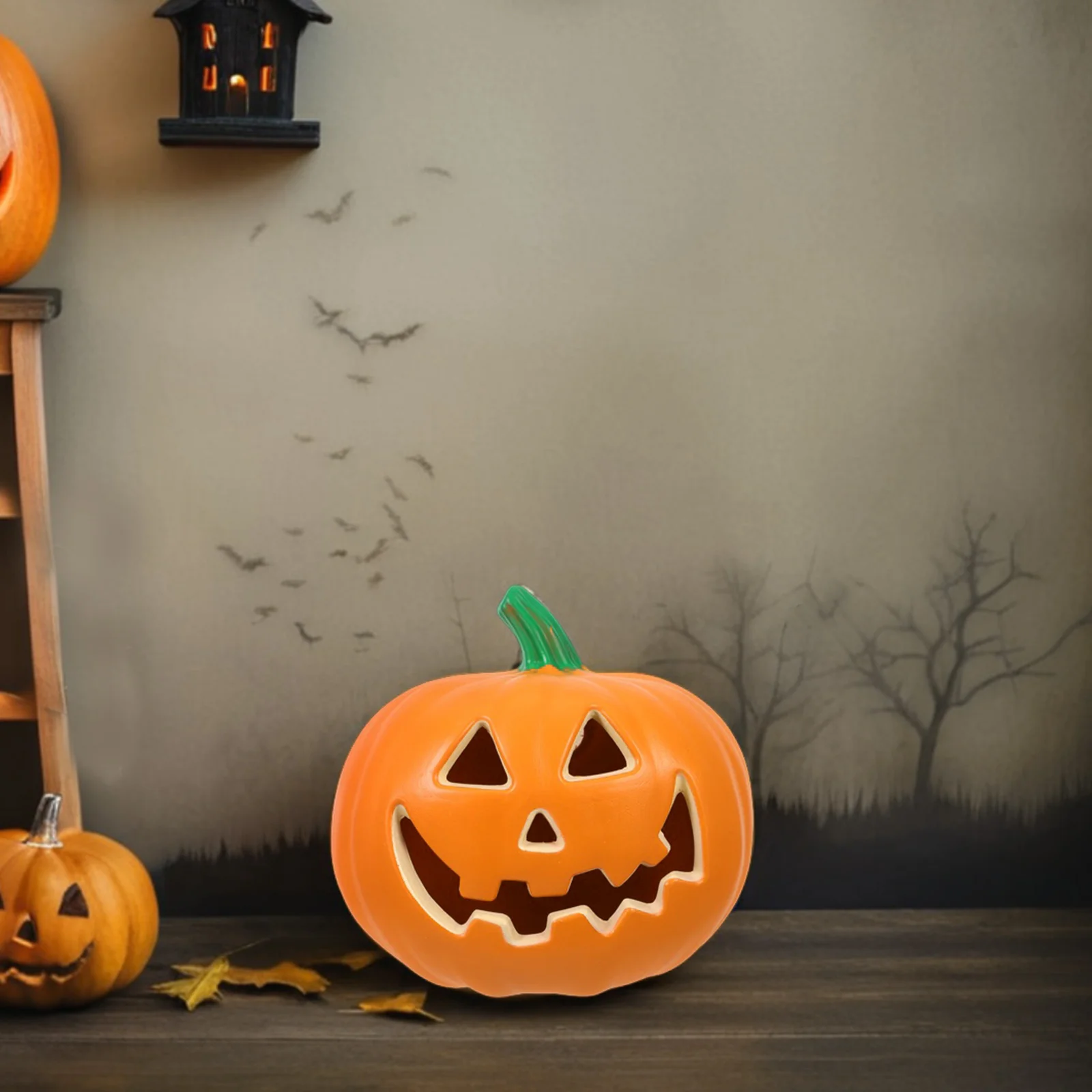 

Halloween Pumpkin Lanterns Hollow Design Weather Resistant Outdoor Lighted Pumpkin Decor Led Halloween Statues For Porch