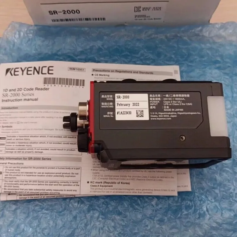 1 Unidad Nueva Lectora de Códigos de Barras 1D 2D Keyence SR-2000 Vision SR2000 # familitrade