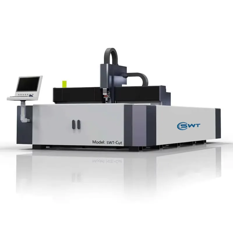 1500W 2000W 3000W 4000W 6000W CNC Cutting Hine For Steel Aluminum Sheet Metal Raycus Fiber Laser Cutter