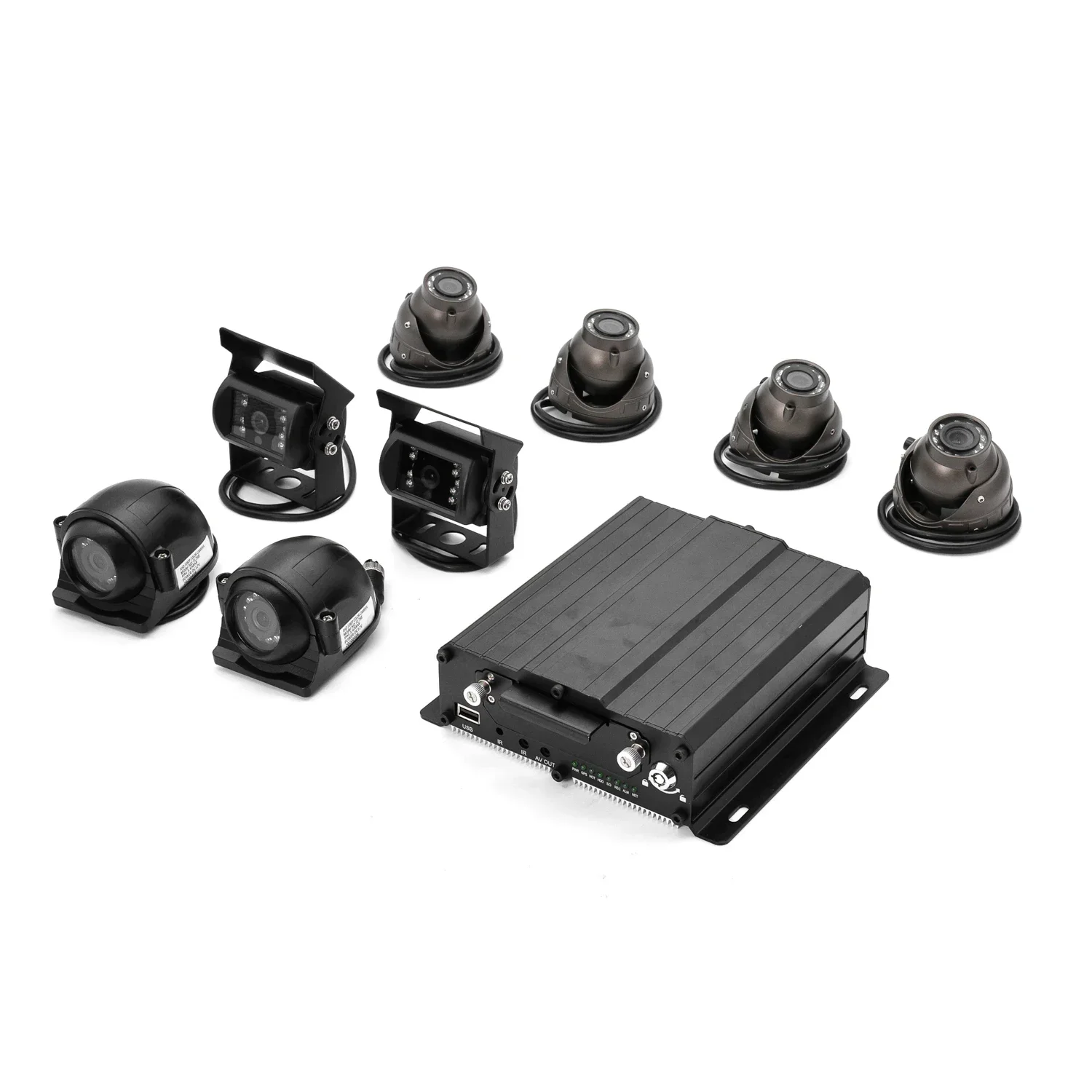8CH 1080P H.265 HDD MDVR mit GPS 4G WiFi Digitaler Videorecorder für Fahrzeuge für LKWs Autos mit CMSV6 GPS-Track
