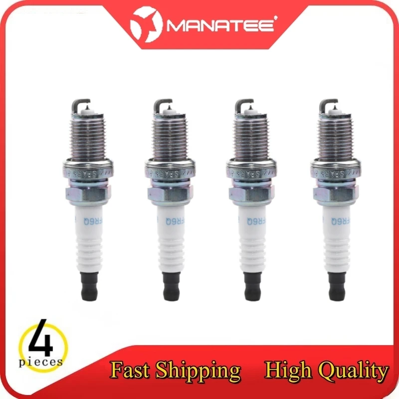 Car Iridium Platinum Spark Plug PFR6Q For AUDI A6 C5/ TT/A4 B6 B7 BYD M6 S6 /GEELY BORUI BOYUE /GREAT WALL C50 /HAVAL H2 H6 1.5