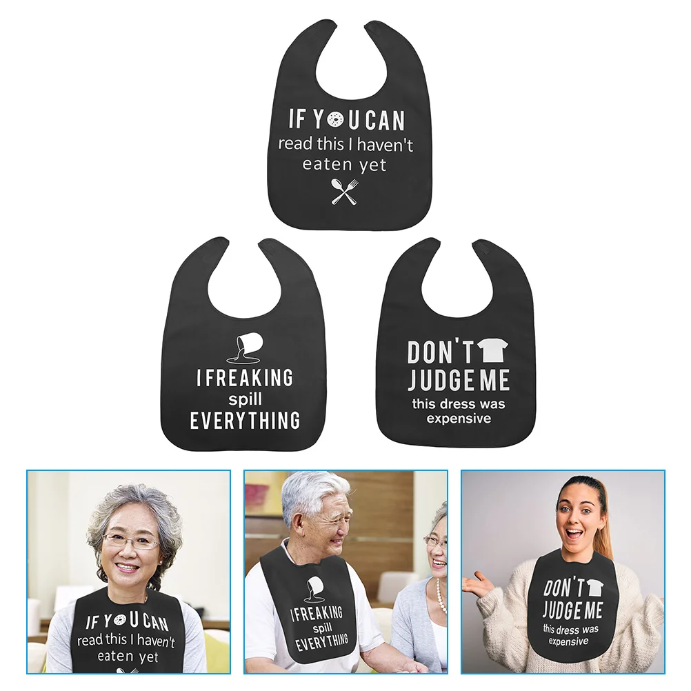 

Funny Clothing Protector Adult Aprons Elderly Bib Bibs for Women Advanced Clothes Miss Protectors