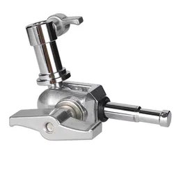 Photographic Aluminum Swivelling Adapter Baby to Junior Swivel Pin with 5/8'' receiver and 5/8'' stud for Film Studio Lighting