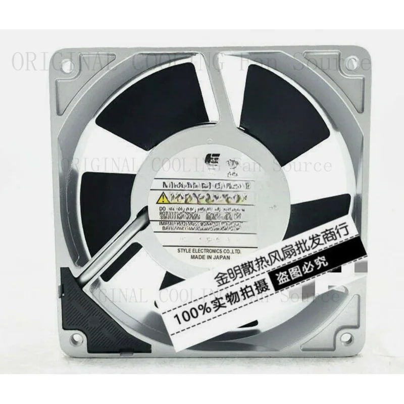 R+  1PCS FOR STYLE FAN 12038 120mm UP12D15 115V 16 15W Axial cooling fan