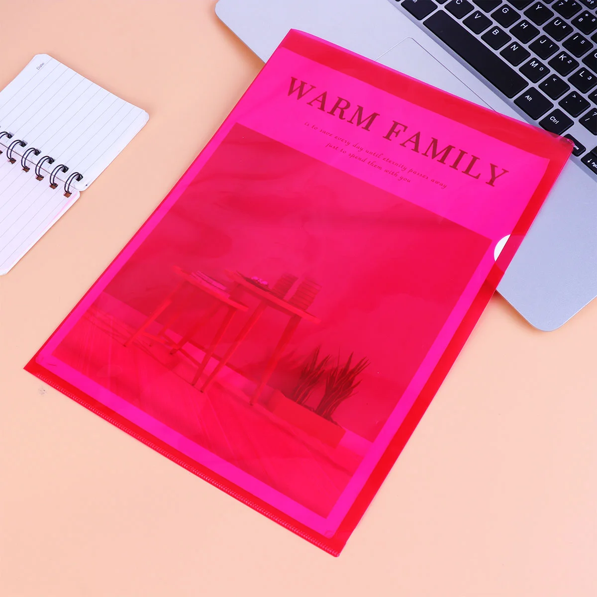 20pcs Office Document Folder Single Page Paper Folder L Shape Plastic Folder (Mixed Color) transparent document folder