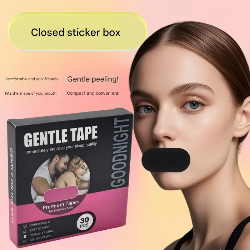 

30 шт. пластыри для рта против храпа, остановки храпа, улучшения качества дыхания и сна