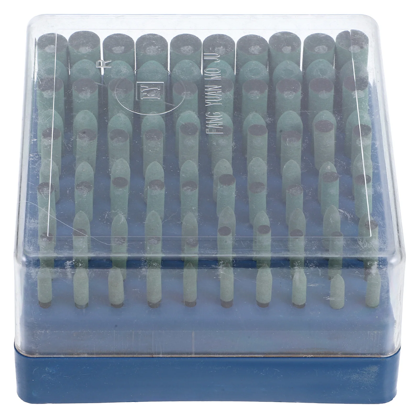 1Set Abrasive Mounted Grinding Stone Set Durable Stainless Steel Rubber for Polishing Grinding Bits Wood Metal Plastic Rotary