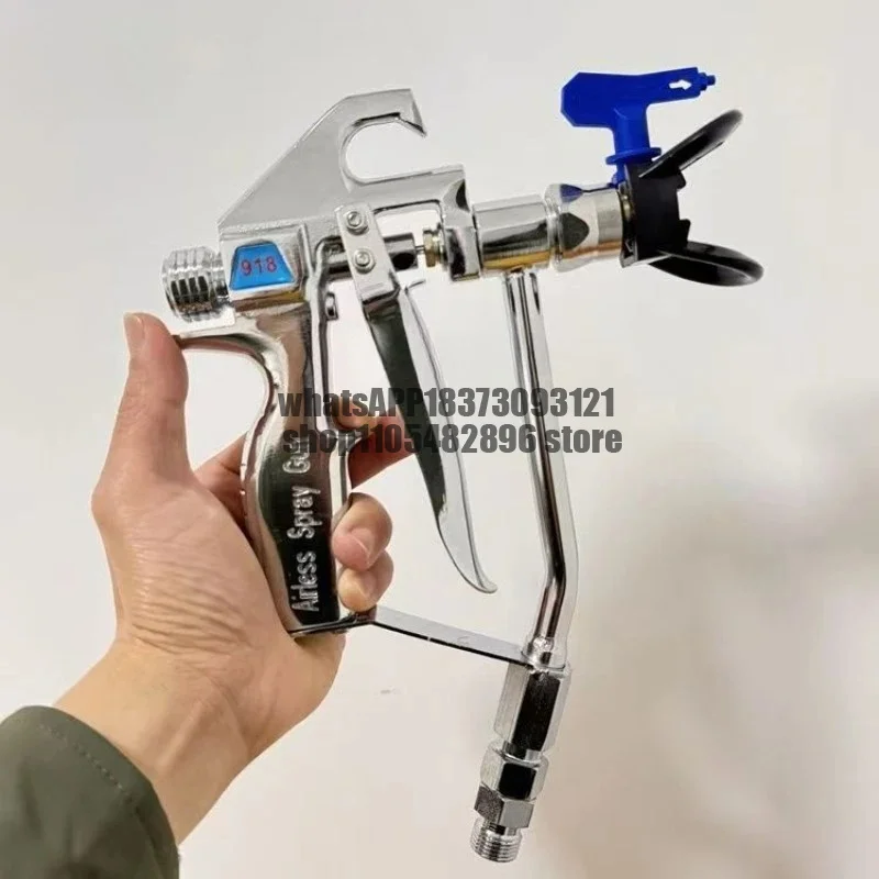 Airless Paint Spray Gun with Tip Guard and 3/8