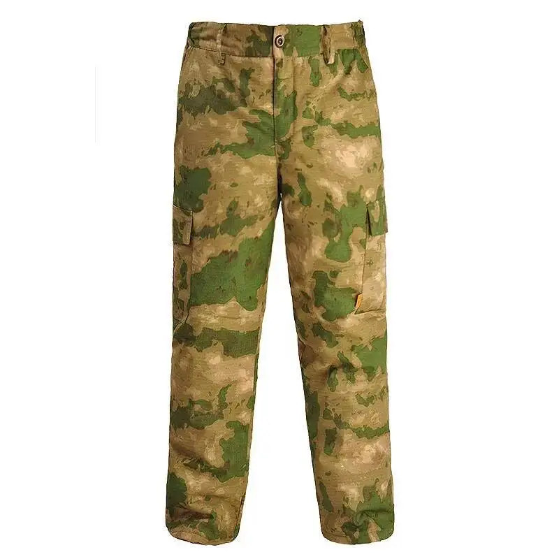 

Heat Reflective Outdoor For Men Multi Pocket Keep Warm Durable Cargo Camo Frog Tactical Field Cotton Pants