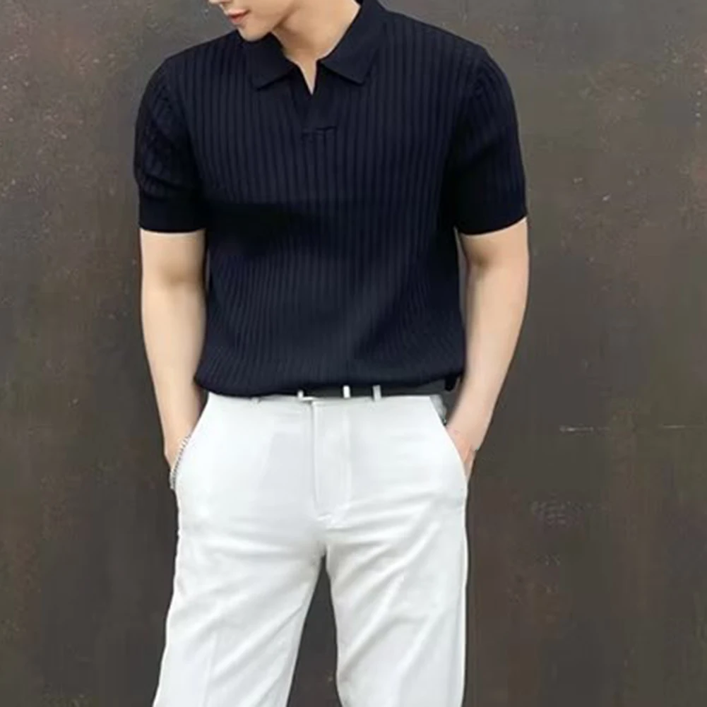 

For Casual Outfits Thin Fabric Casual Short Sleeves Perfect For Home Thin Short Sleeve T-shirt Slight Stretch Fit