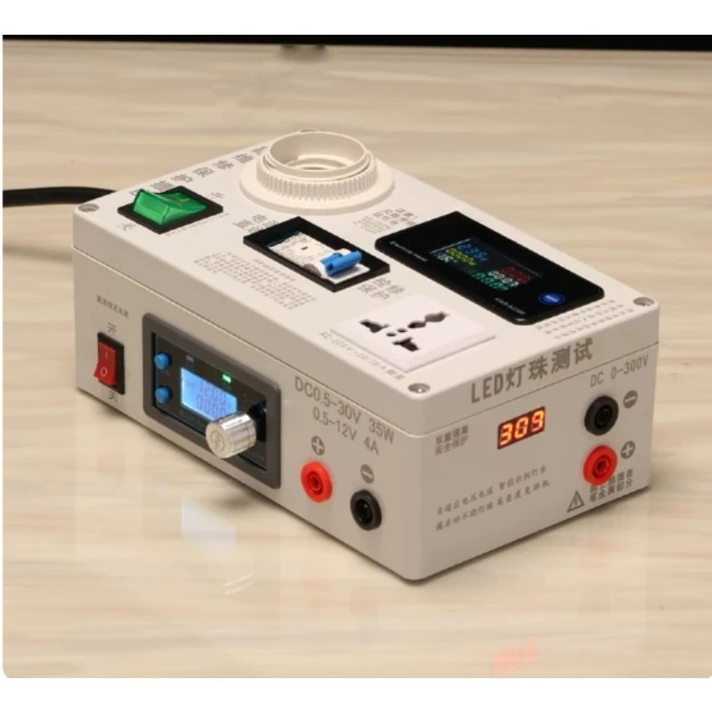 Multifunctional LED Detection Test Power Supply Electrical Maintenance Tool For TV Induction Cooker Socket Ammeter Test
