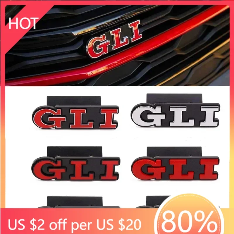 

Гольф 3 4 MK3 MK4 2026 Горячие для VW VOLKSWAGEN 3D Металлические автомобильные буквы GLI Логотип Задний багажник Передняя решетка Значок Эмблема Наклейка Наклейки Для