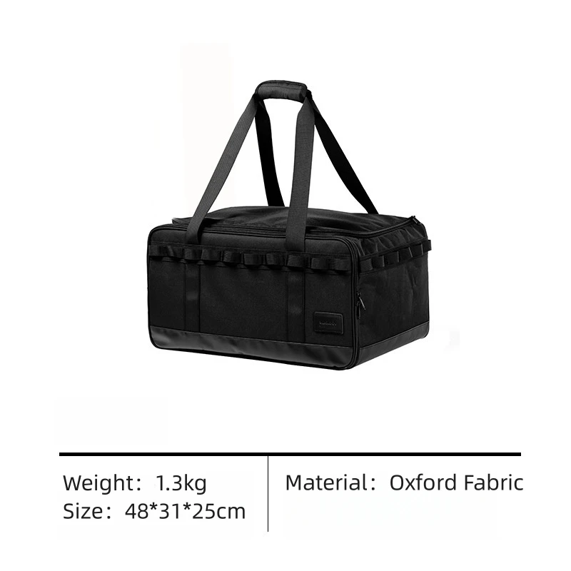 

Outdoor Storage Bag Large Capacity 300D Oxford Cloth Storage Bag Tableware Camping Storage Bag Cookware Storage Bag New