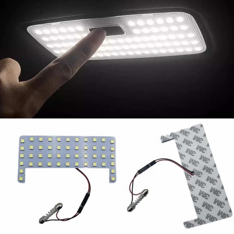 

for toyota yaris corolla altis New Fotuner Hilux Revo LED White Roof Trunk Reading Lamp Room Light Middle ceiling light