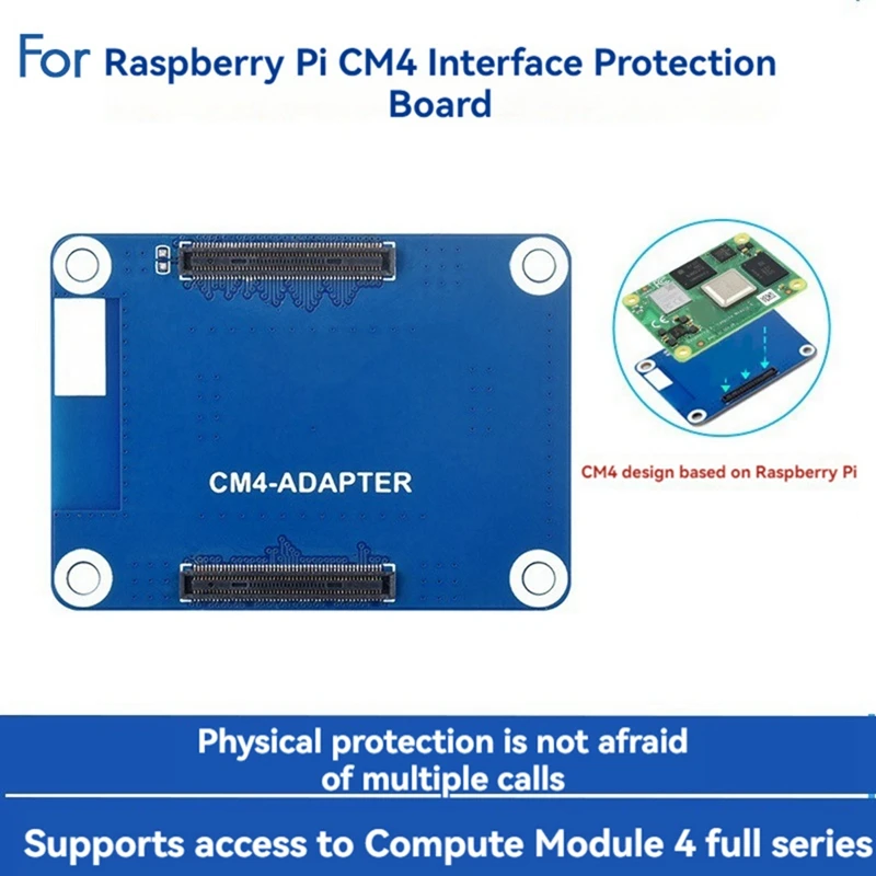 The Newfor Raspberry Pi CM4 Protection Board Computer Module 4 Interface Protection Board Supports Luckfox Core3566