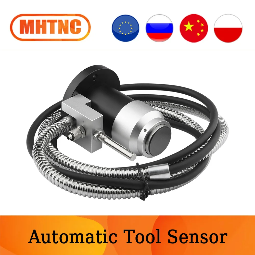 High Precision Z Axis Tool Press Sensor Automatic Tool Sensor  Tool Setting Gauge 6 Wires Engraving machine universal CNC Router