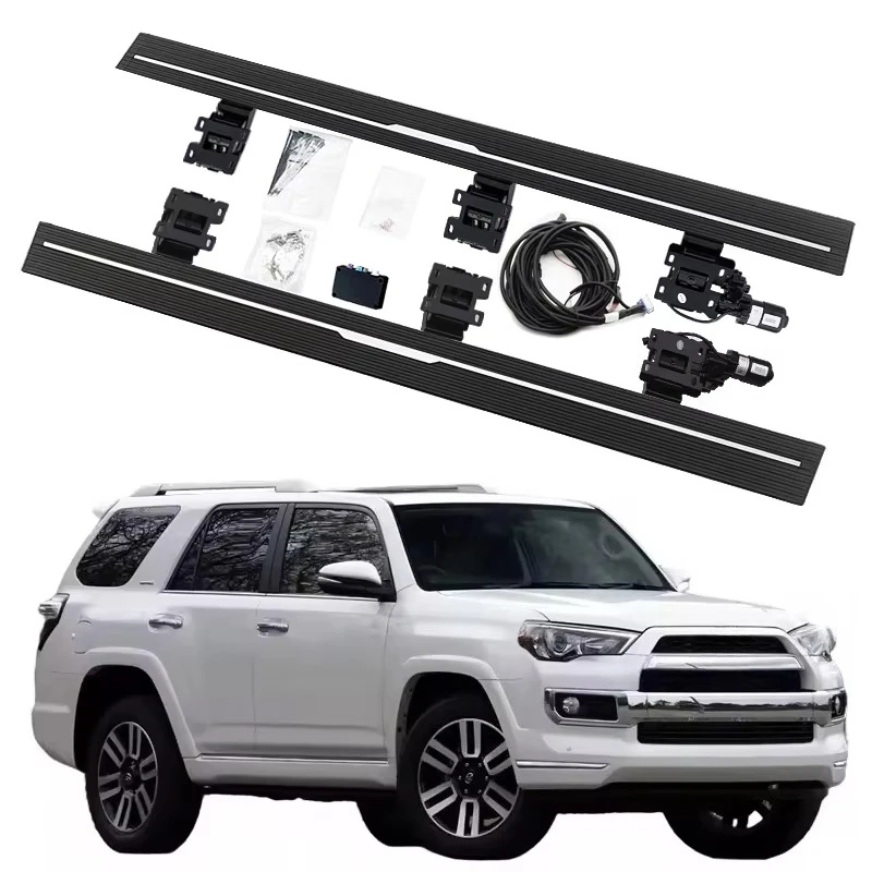 

Electric Running Boards Retractable Aluminum Alloy For 4Runner 2014-2024 Side Steps with Carry Bag