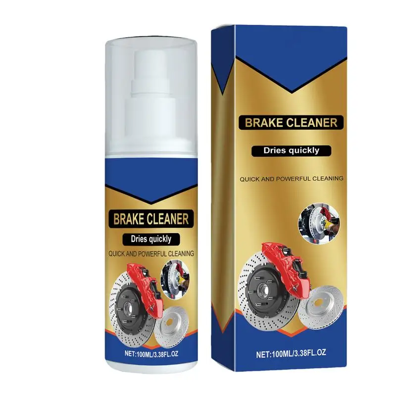 Brake And Parts Cleaner Car Brake Cleaning Agent 100ml Vehicle Brake System Cleaner Brake Cleaner Liquid Car Brake Cleaning