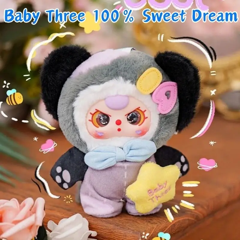

In Stock Baby Three 100% Sweet Dream Series Blind Box Limited Edition Mystery Box Trendy Toy Ornament Decor Accompany Sleep Gift