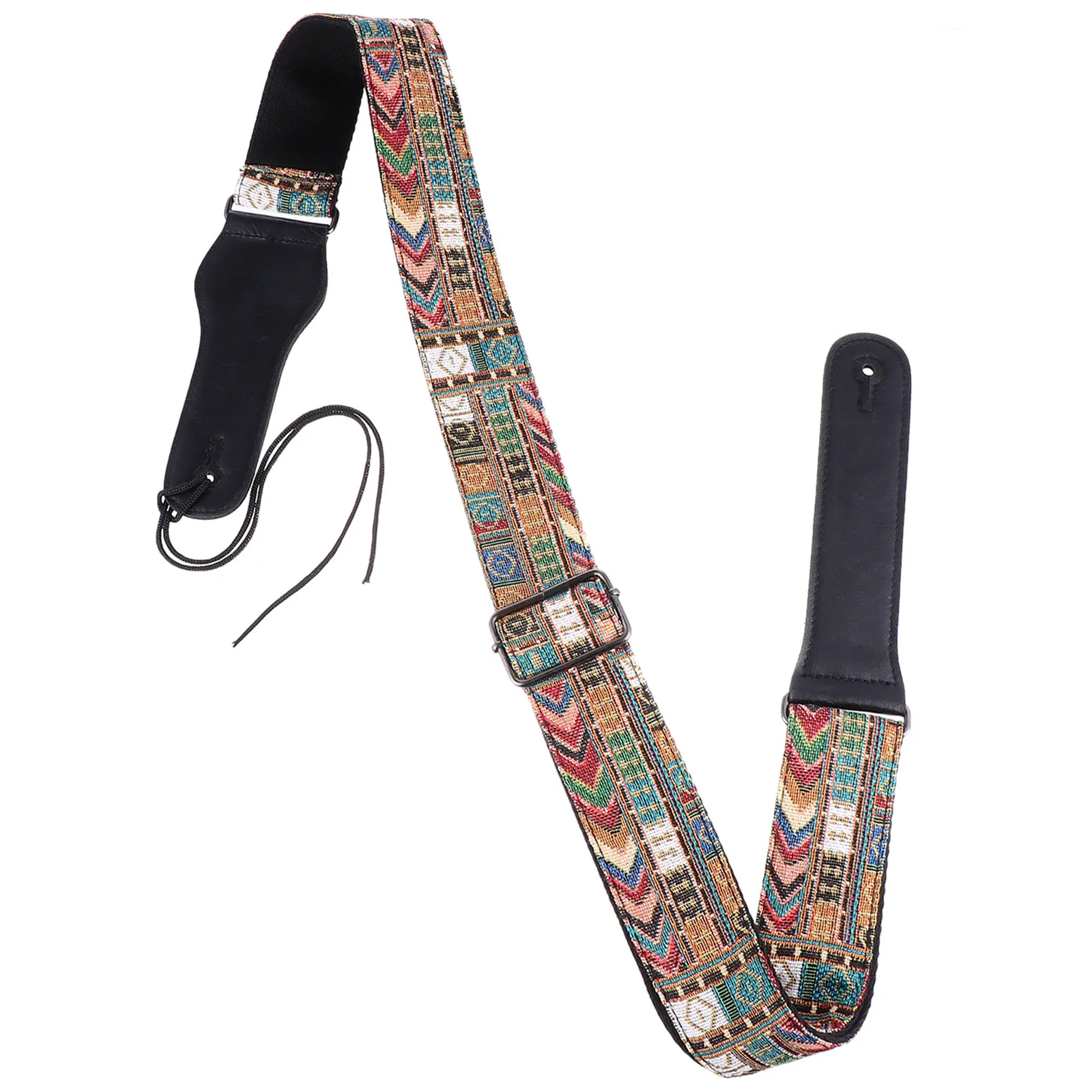

Guitar Straps Electric Belt Holder Diagonal Hanging Adjustable Nylon Rope Child