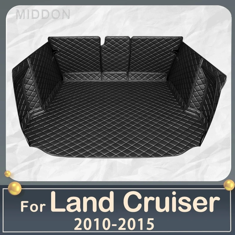 

Car trunk mat for Toyota Land Cruiser Five seats 2010 2011 2012 2013 2014 2015 cargo liner carpet interior accessories cover