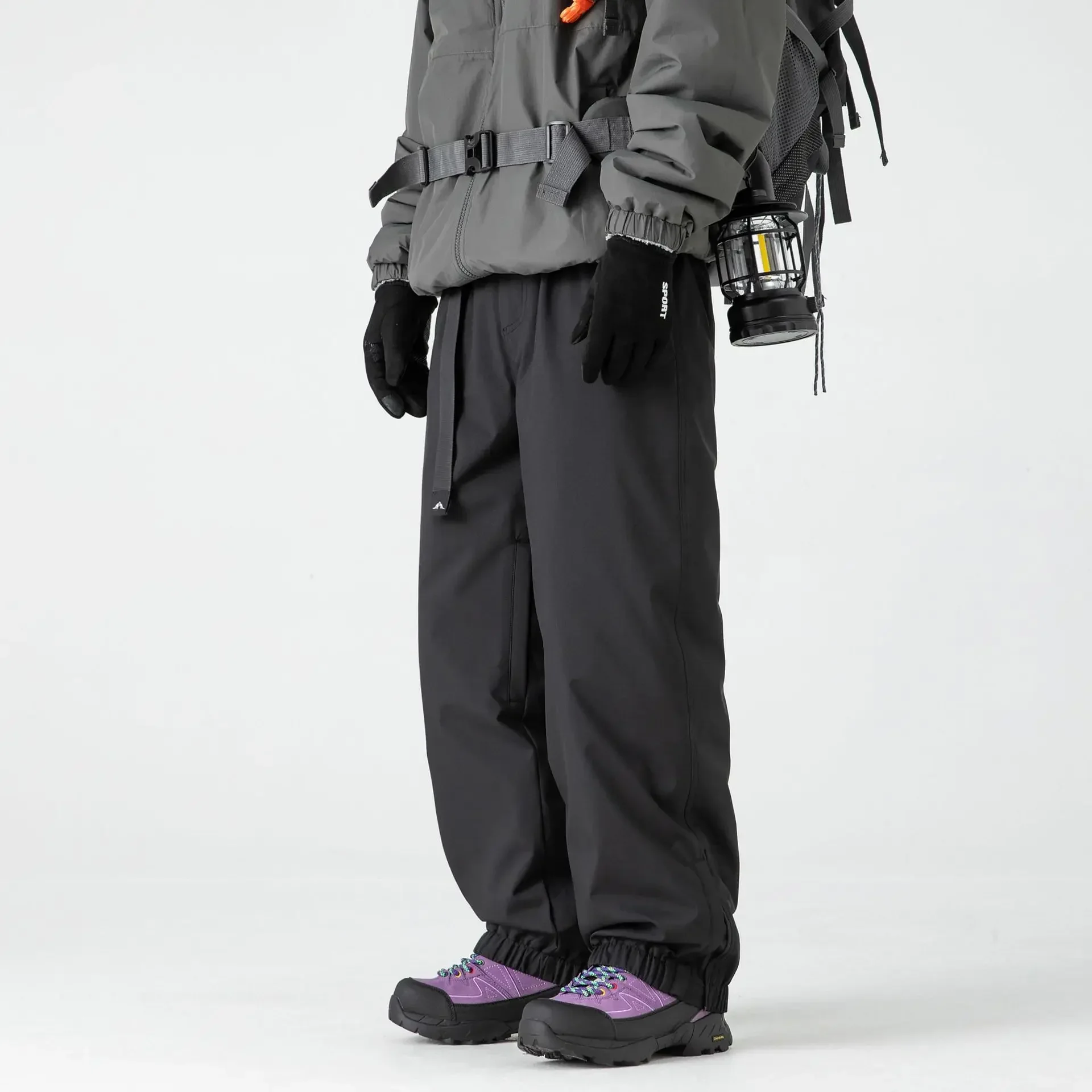 Insulated OT4-30 Degrees Outdoor High-quality Windproof and Warm Snow Pants with Windproof Hard Shell