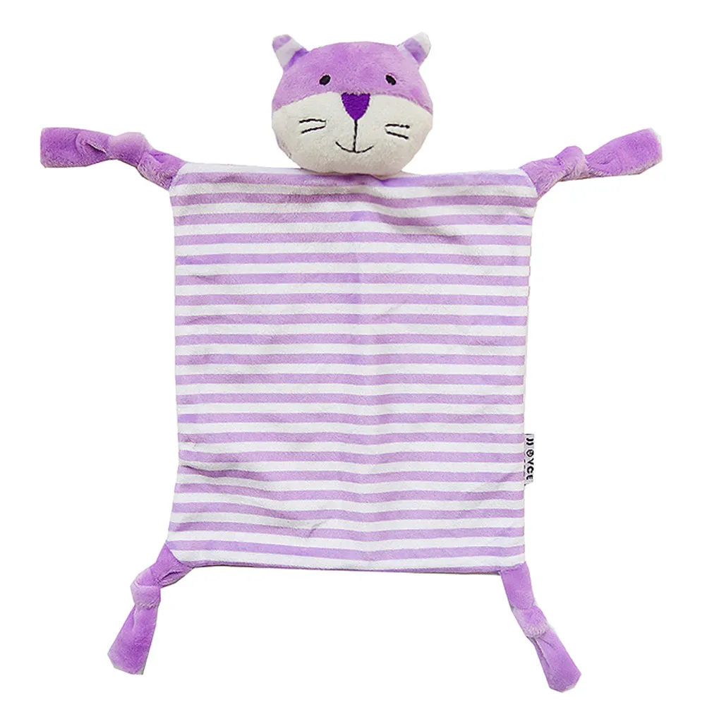 infant-teething-cloth-striped-snuggle-blanket-baby-appease-towel-soft-material-safe-for-newborn-interactive-comfort
