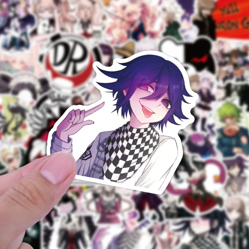 50/30/10PCS Naegi Makoto Kirigiri Kyoko Maizono Sayaka Popular Anime Peripheral Graffiti Waterproof Suitcase Decorative Stickers